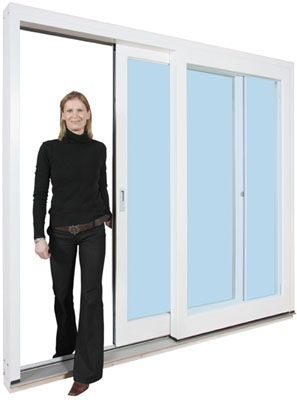 Hebe-Schiebe-Tür für großflächige Türöffnungen