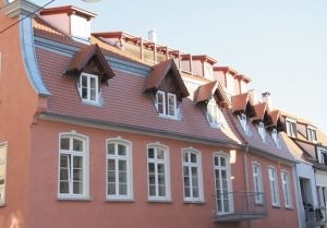 Stichbogenfenster mit Sprossen für Bürgerhaus in Ulm